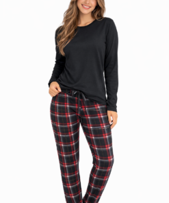 Alternative view of Conjunto Feminino Inverno  Feminino Adulto em Suede com Calça Legging
