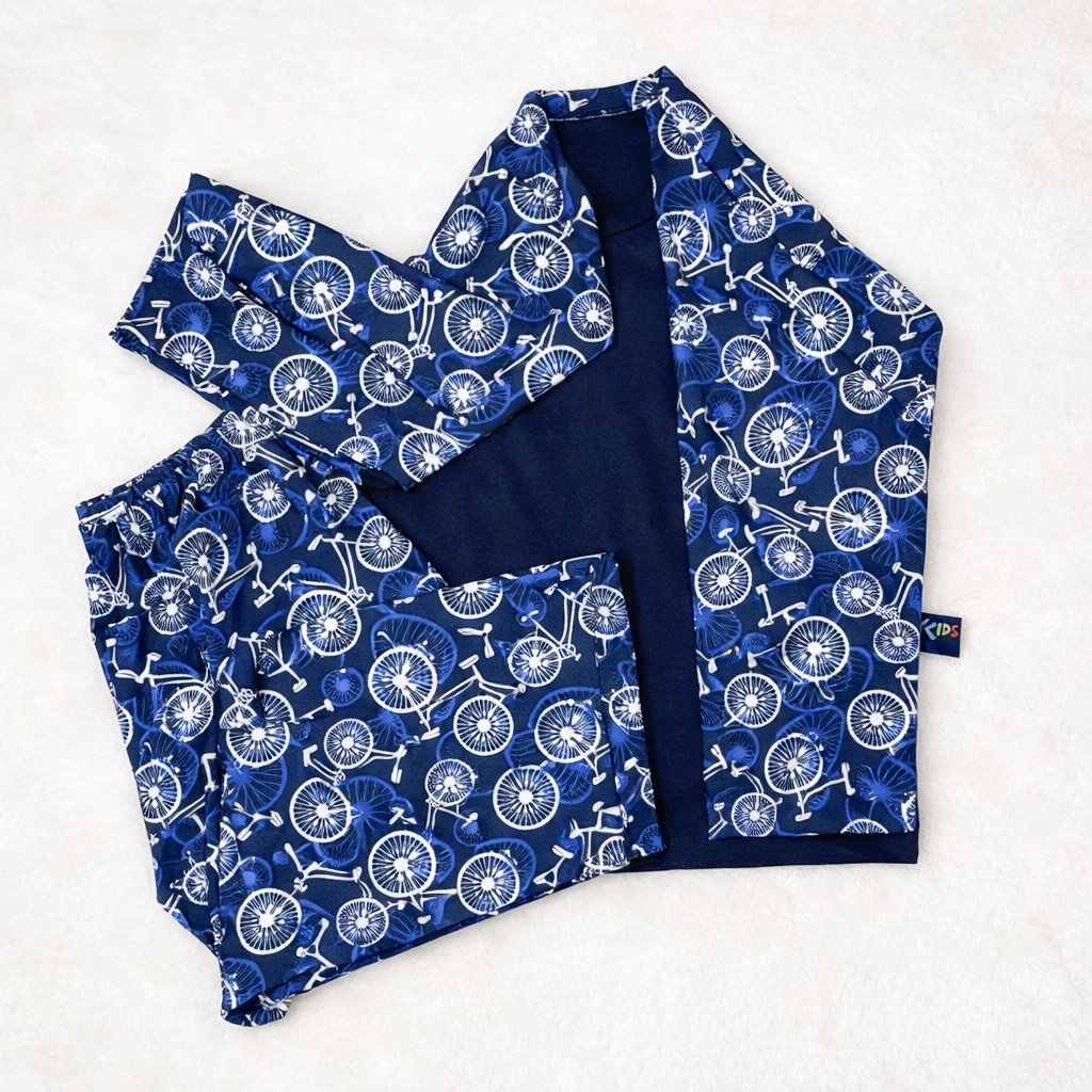 Conjunto Inverno Infantil Masculino em Suede Manga Ragram - Imagem 5