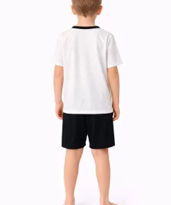 Alternative view of Conjunto Curto Infantil Masculino em Malha