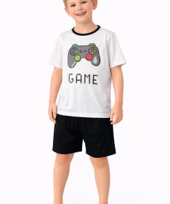 Conjunto Curto Infantil Masculino em Malha