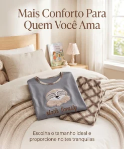 Conjunto Inverno Feminino Infantil em Malha PV - Imagem 9