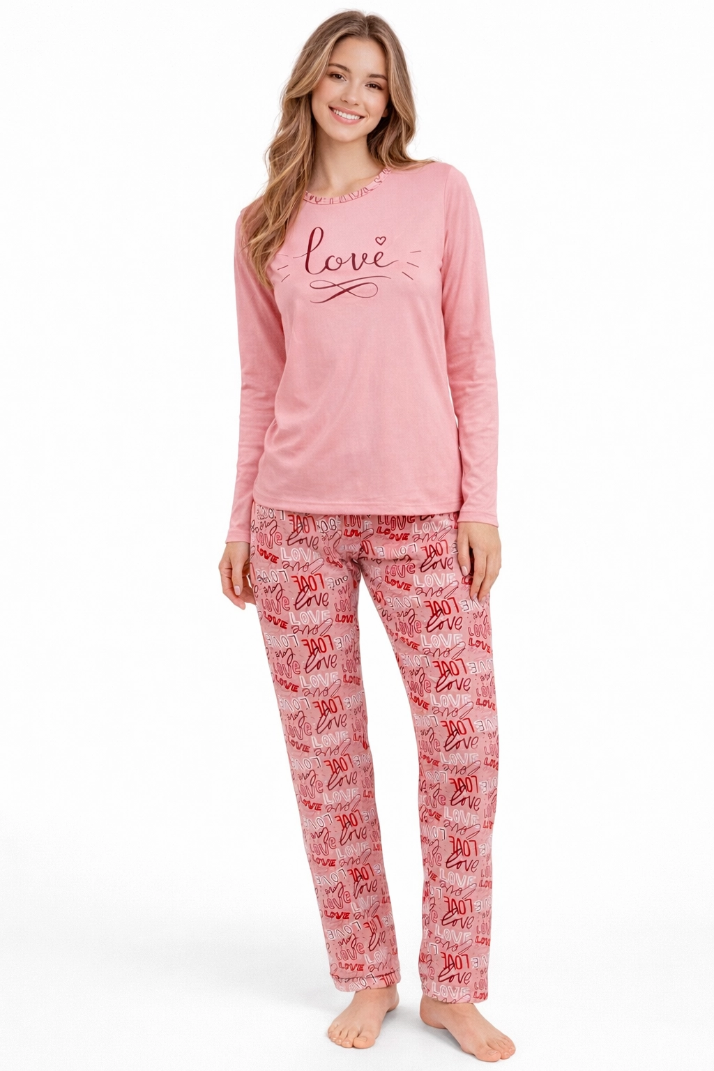 Conjunto Inverno Adulto Feminino em Suede - Imagem 3