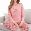 Conjunto Inverno Adulto Feminino em Suede