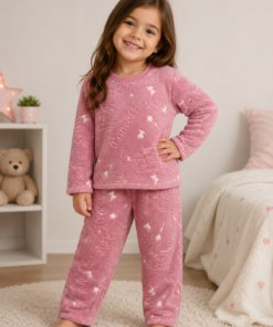 Conjunto Longo Infantil Feminino Em Freece Princess